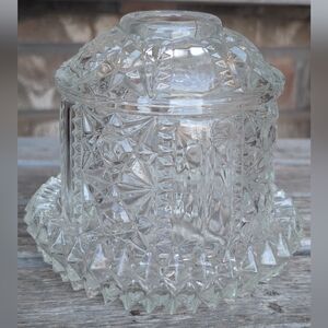 EAPH Indiana Glass Stars And Bars Fairy Lamp Shade